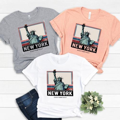 Vintage NYC Trip Shirt – New York Field Adventure Custom Travel Tee