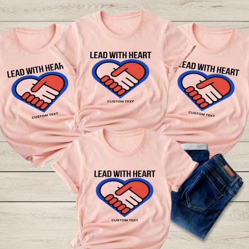 Vintage Photography Club Shirt Lead With Heart Design Cute Teacher Staff Tee