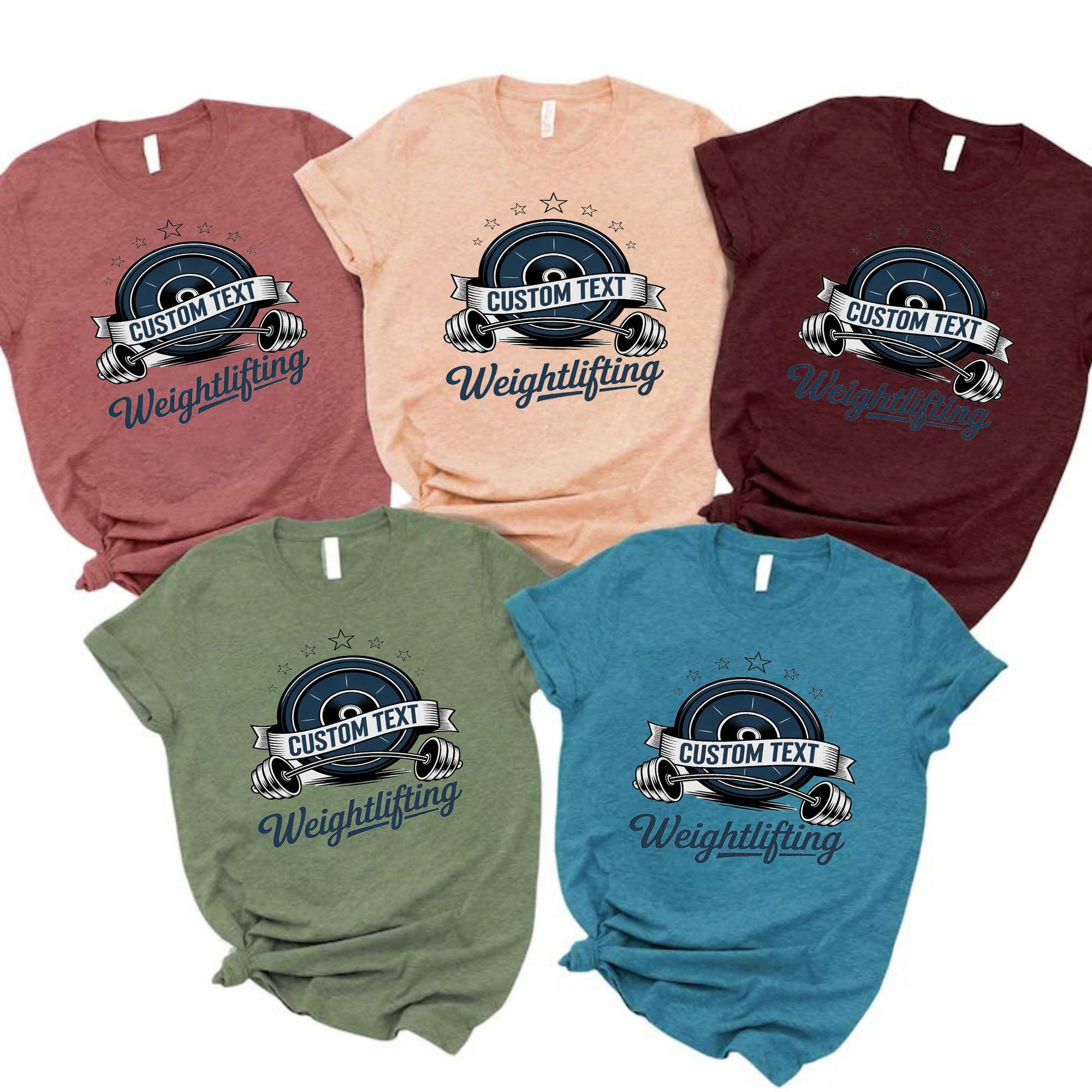 Weightlifting Tournament T-shirt – Classic Varsity Hoop Badge Design weightlifting tournament t shirt classic varsity hoop badge design style 1 thumb 543