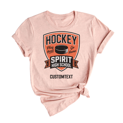 Club Sport Team Hockey Shield Shirt – Play Hard Varsity Athletic Design