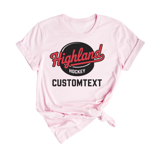 hockey Headgear Logo T-shirt – Varsity Custom Design