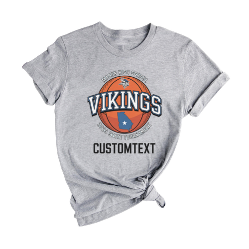 Lacrosse Tourney Shirt – Varsity Sport Team Custom Mascot