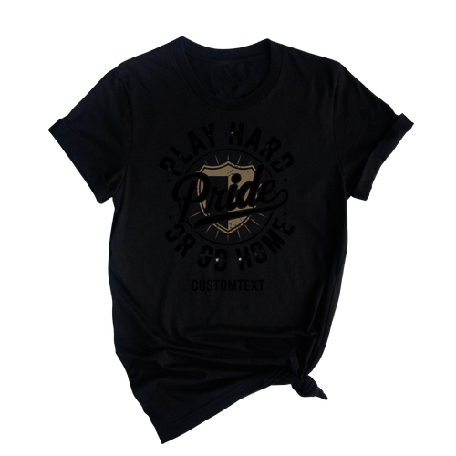 Mottos Grunge Club Sport Team T-shirt – Urban Play Hard Varsity Style Tee