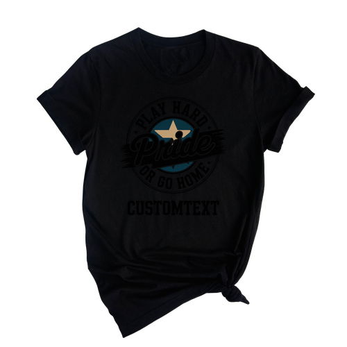 Mottos Grunge T-shirt – Play Hard Urban Sport Style
