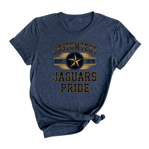 Retro MOTTO Varsity Tournament Tee – Cougars Sport Team Shirt