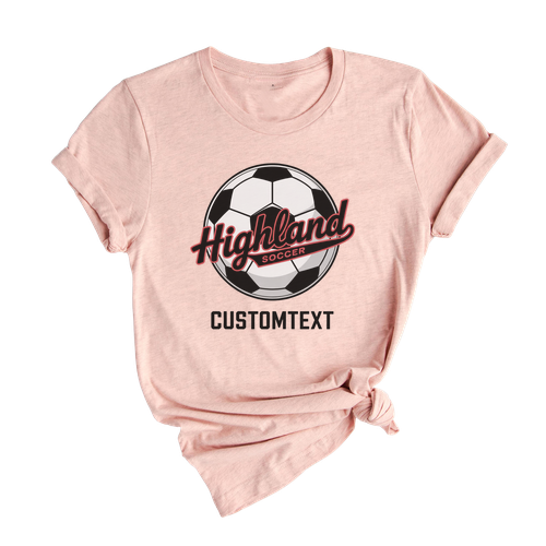 Soccer Headgear Logo T-shirt – Varsity Custom Design
