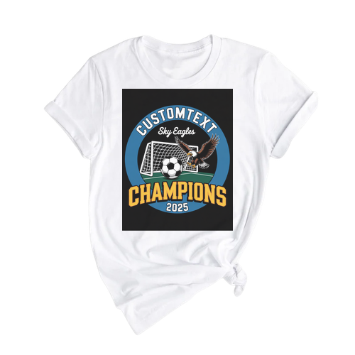 Varsity Mascot Soccer Club Sport Team T-shirt – Tournament Champions Pride Tee