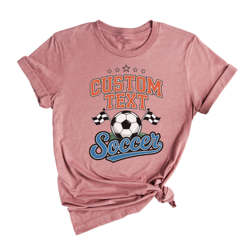 Varsity Soccer Club Sport Team T-shirt – Personalized School Name Spirit Tee