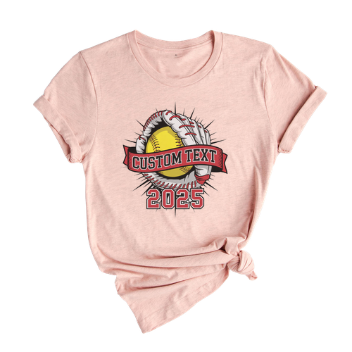 Club Sport Team Softball T-shirt – Retro Varsity Style for Game Day Fans