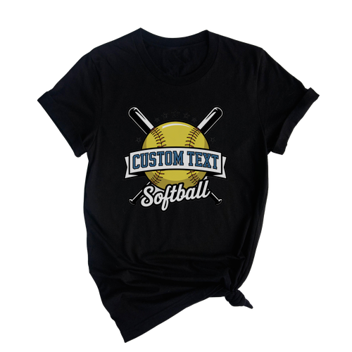 Club Sport Team Softball Tournament T-shirt – Classic College Sport Crest Design