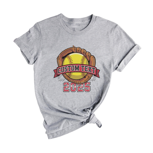 Softball Team T-shirt – Classic Varsity Spirit Design