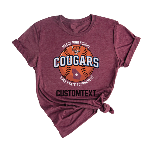 Softball Tourney Shirt – Varsity Sport Team Custom Mascot