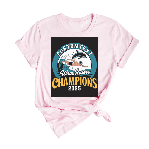 Swimming & Diving Champions Shirt – Varsity Mascot Tournament Tee
