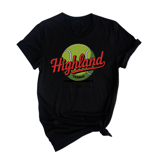 Tennis Headgear Logo T-shirt – Varsity Custom Design