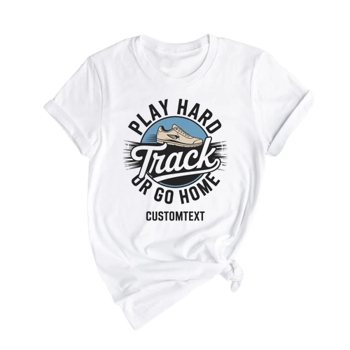 Track & Field Grunge Club Sport Team T-shirt – Play Hard Urban Varsity Style