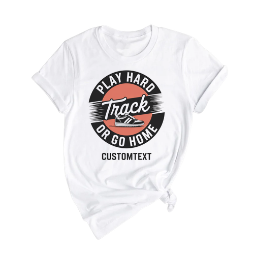 Urban Grunge Track & Field Club Sport Team T-shirt – Bold Play Hard Design