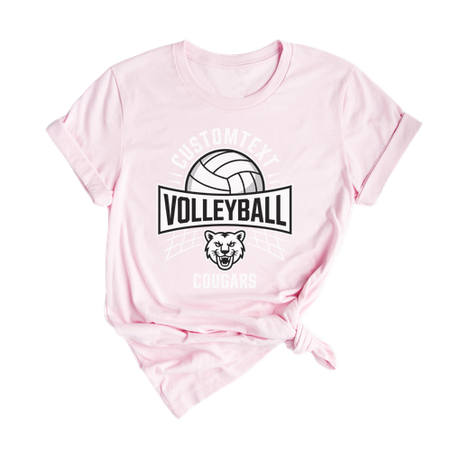 Panthers Volleyball Club Sport Team T-shirt – 2025 Varsity Mascot Spirit Edition