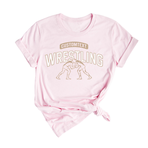 Classic Wrestling Varsity Team T-shirt – Custom High School Design