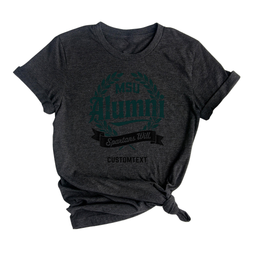 MSU Alumni College Spirit Shirt – Custom Graduation Shirt For Proud Graduates