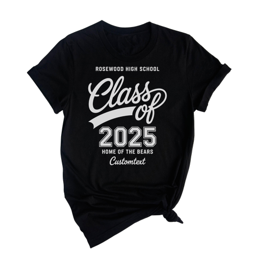 Rosewood High School Class Of 2025 – Retro Graduation Shirt Home Of The Bears