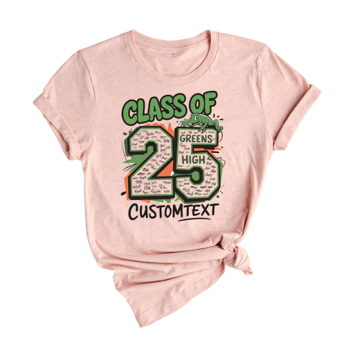 Senior Class Of 2025 Frog Mascot Shirt – Graduation Shirt With Funny School Mascot