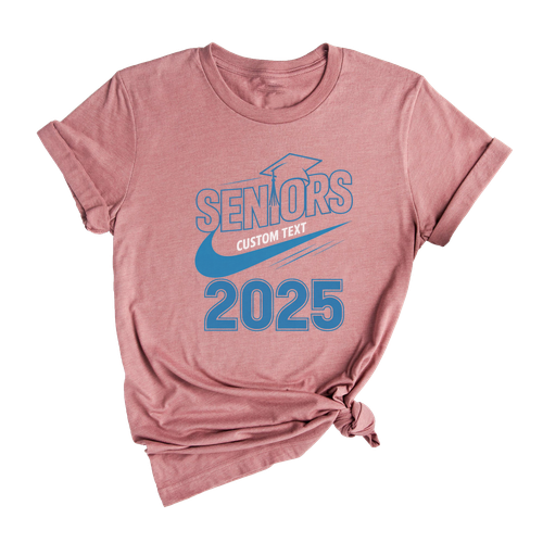 Seniors 2025 – Graduation Swoosh Inspired Shirt
