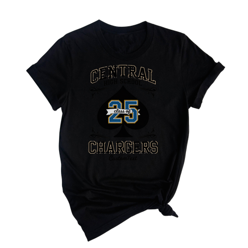 High School Ace Senior Class Of 2025 Shirt – Personalized Graduation Tee