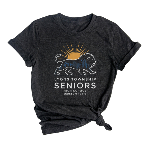 Lyons Township High School Urban Lion Seniors 2025 Shirt – Graduation T-Shirt
