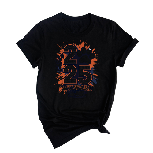 Paw Print Spirit Senior Class Of 2025 Shirt – Personalized Graduation Tee