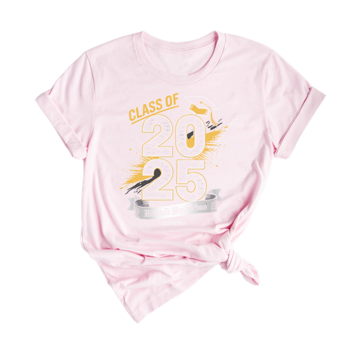 Senior Class of 2025 High School Graduation Shirt – Custom Graduation Shirt