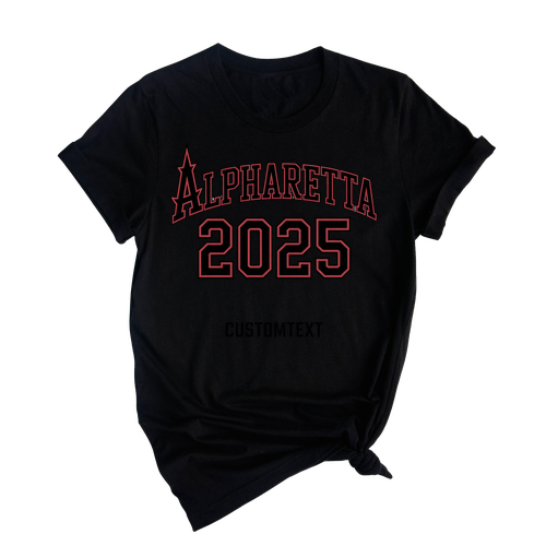 Alpharetta 2025 Custom Graduation Shirt – Varsity Class Tee