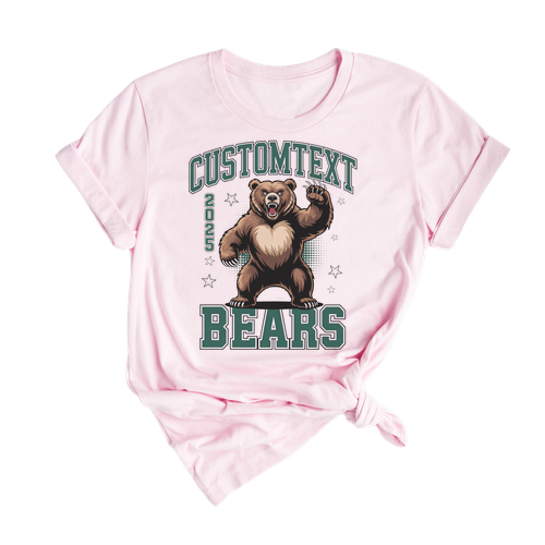 Bears Mascot Shirt – Fun Retro Varsity Tee