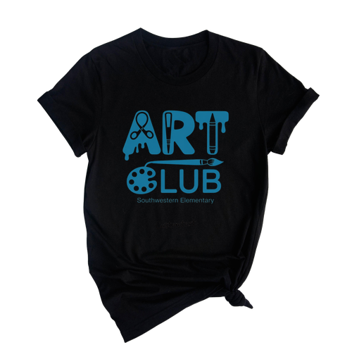 Art Club Southwestern Elementary Shirt Custom – Cute School Style