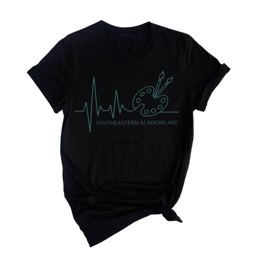 Art Heartbeat Southeastern Academy Club Shirt – Minimal Custom Design Tee
