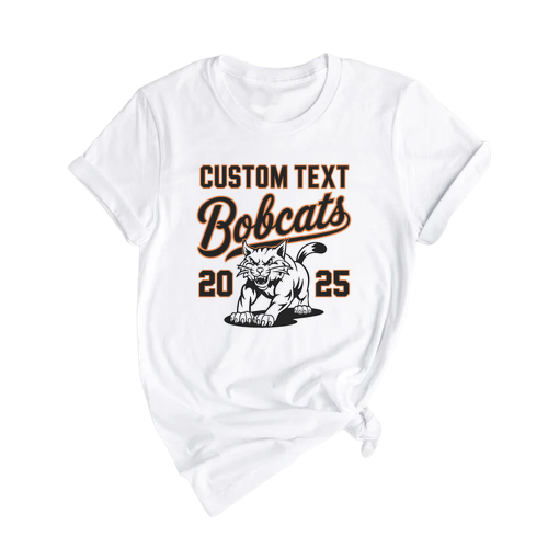 Bobcats Class of 2025 Shirt – School Mascot Varsity Team Spirit Tee