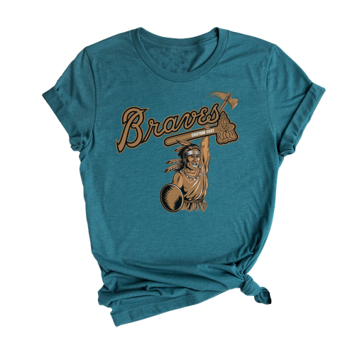 Braves Team Spirit Shirt – High School Pride Mascot