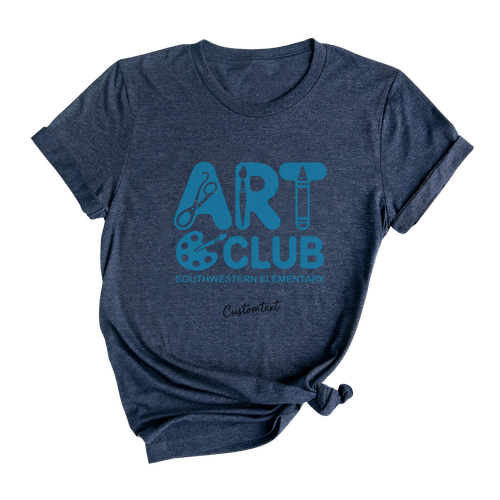 Cute Art Club School Shirt – Custom Southwestern Elementary Vibe