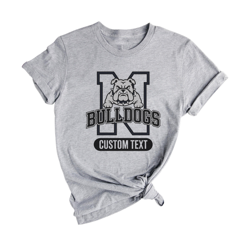 Bulldogs Elementary School Mascot Tee – Classic US Varsity Style