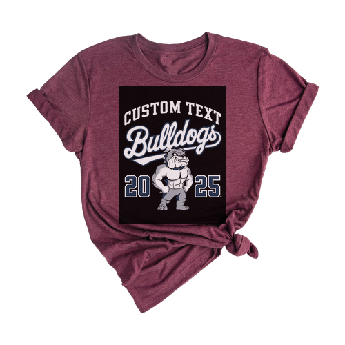 Bulldogs School Mascot Tee – Classic Varsity Style Class Pride T-Shirt