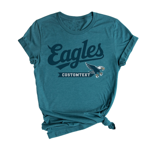 Eagles Mascot Varsity Shirt – Personalized School Team Spirit Wear Tee