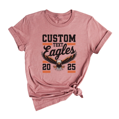 Eagles School Mascot T-Shirt – Varsity Style Class of 2025 Tee