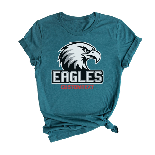 Eagles School Mascot Tee – Custom Retro Sports Shirt