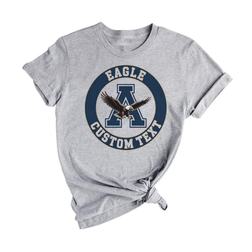 Eagles School Pride Shirt – Circle Logo Varsity Tee