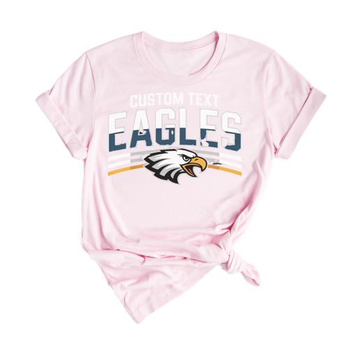 Eagles Sports Team Shirt – US High School Varsity Logo Tee