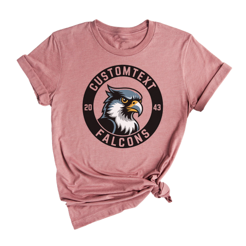 Eagles Team Mascot Tee – Custom Varsity Logo Shirt for School Pride