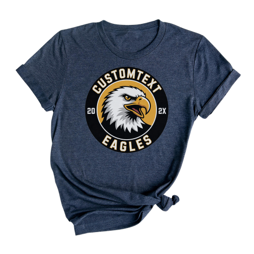 Eagles Varsity Logo Shirt – Personalized Mascot Team Tee