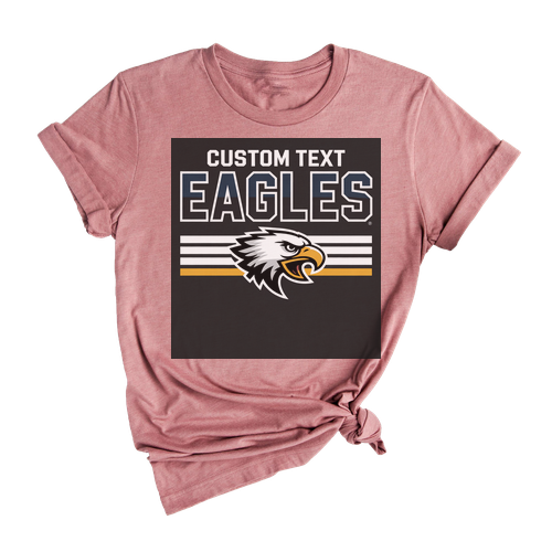 Eagles Varsity Team Shirt – US High School Sports Mascot Logo Tee