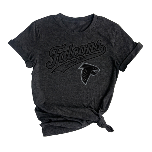 Custom Falcons Mascot Tee – Vintage Style Fierce Falcon Sports Team Shirt