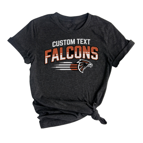 Falcons Sports Team Shirt – US High School Varsity Logo Tee