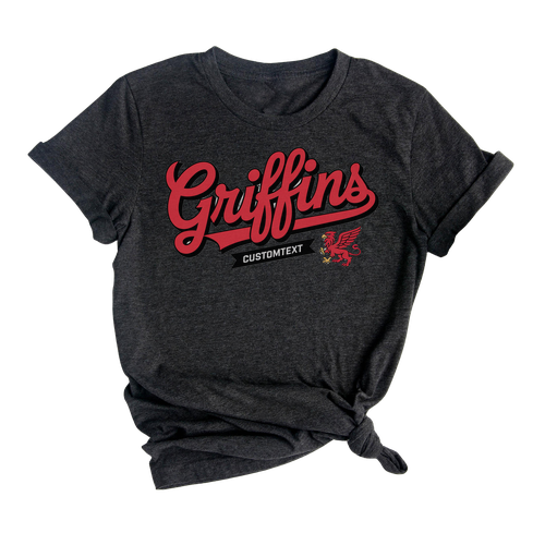 Griffins Varsity Mascot Shirt – Custom School Team Tee